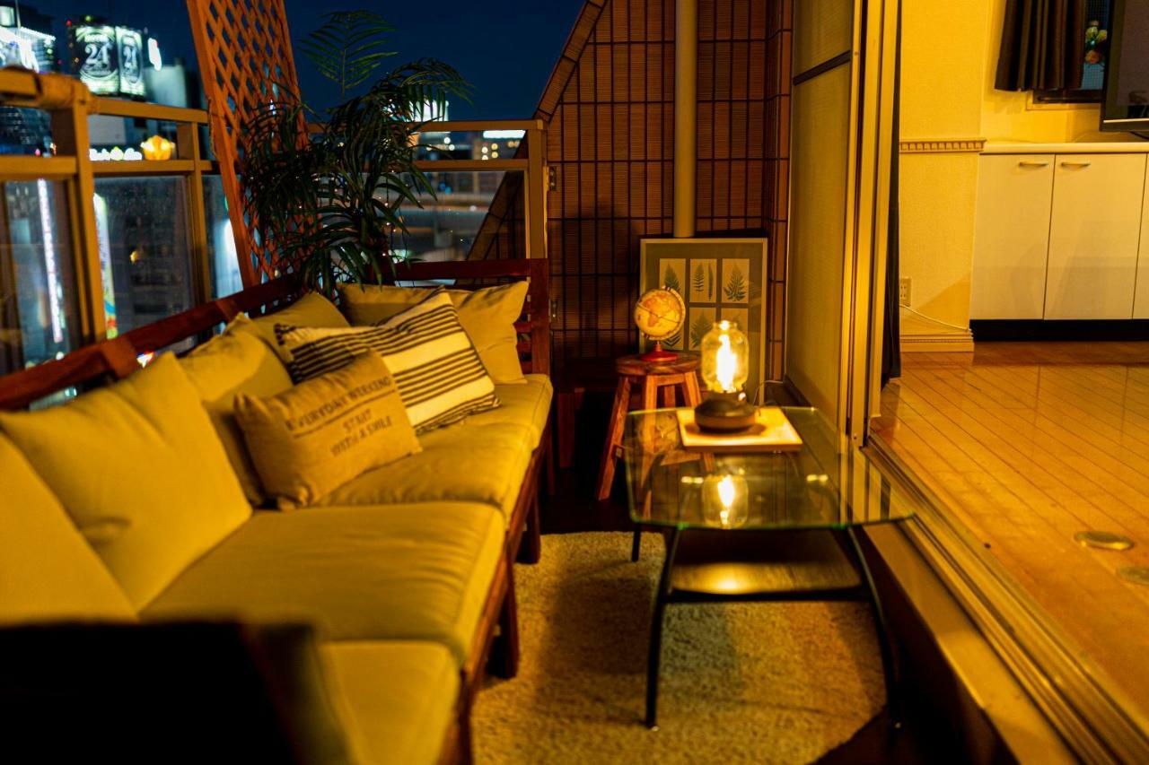Aparthotel Chuan House - Amemura Ósaka Exteriér fotografie